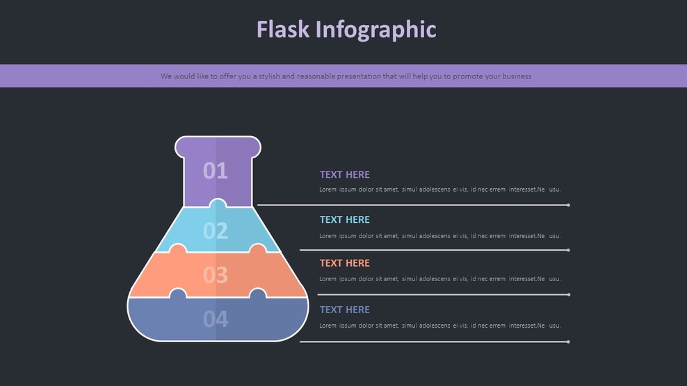 Flask Infographic Diagram