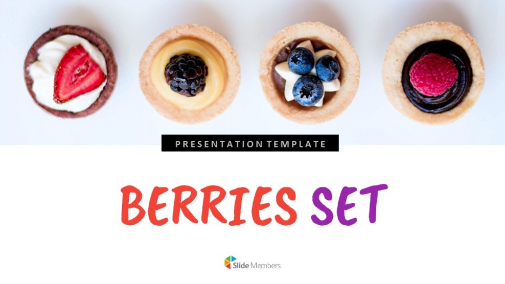 Beeren Set Google Slides-Vorlagen_01