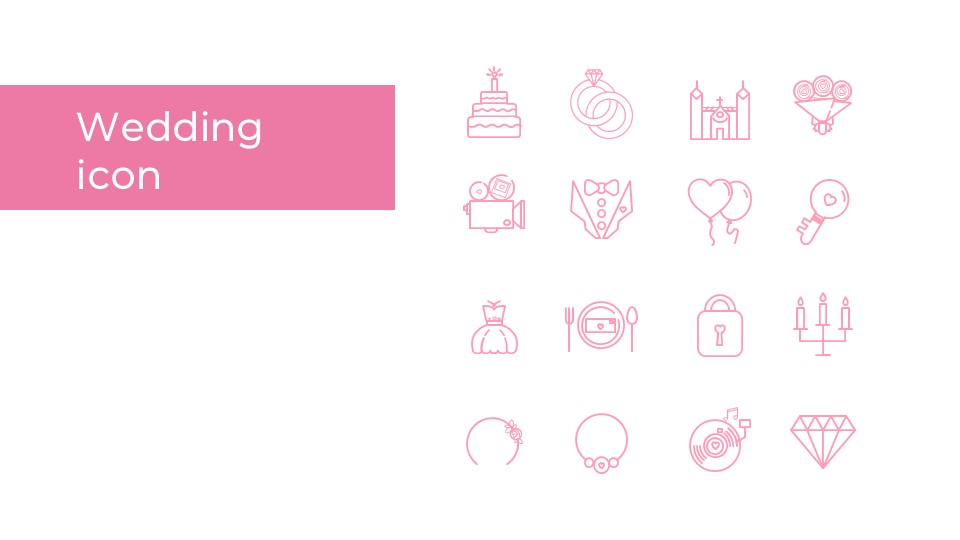 Dream wedding Google Slides Template Design