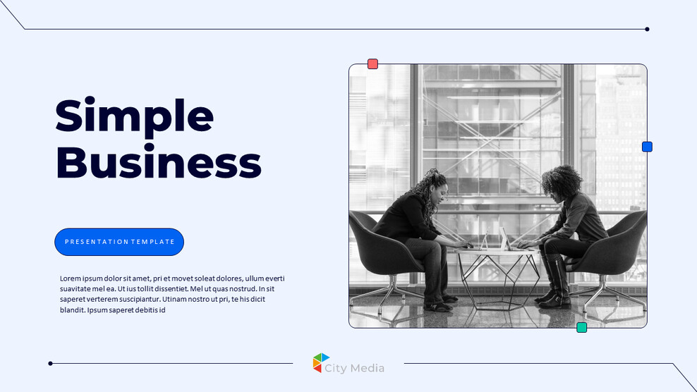 Simple Business fun google slides themes_01