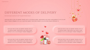 San Valentino Modelli di tema PPT_14