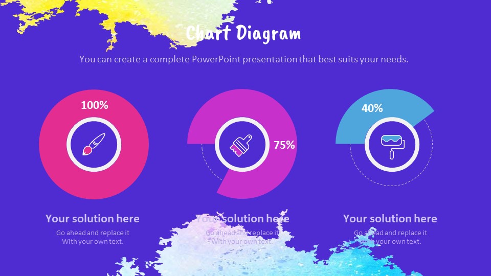 Art Painting Google Slides Template Design