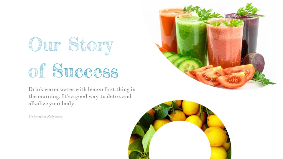 排毒水 谷歌幻灯片模板设计_02