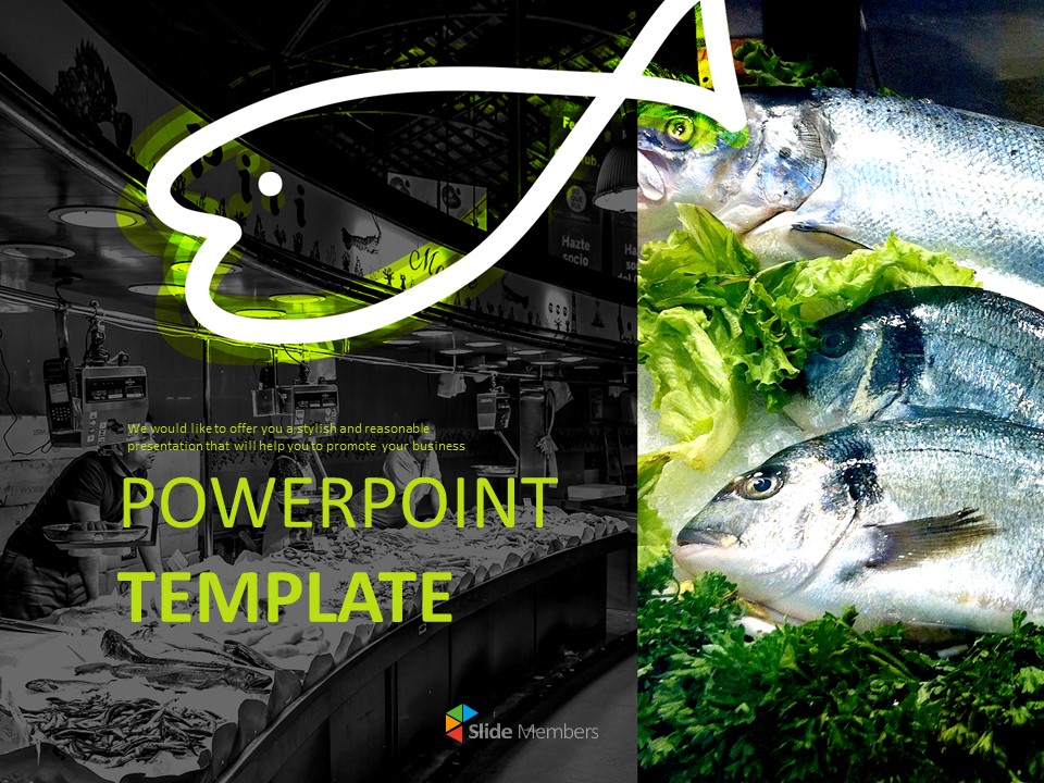 Fish Market Free Presentation Templates