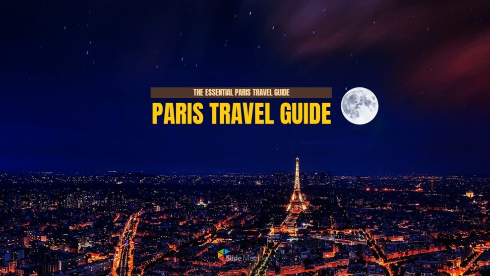 Guide de voyage de Paris Modèles Google PPT_01