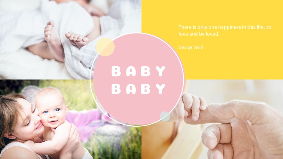 Baby Baby Google Slides Templates