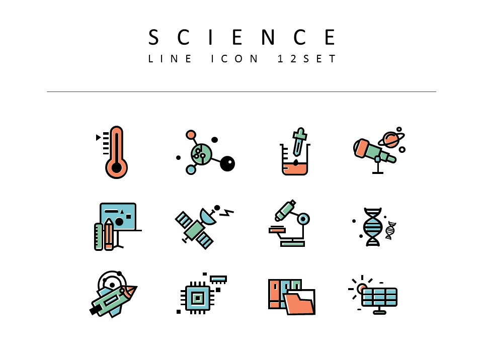 Science Icon Resources for Designers