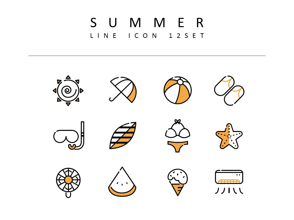 夏天 矢量艺术_02