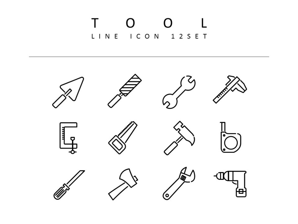 Tool Vector IconsDiagram