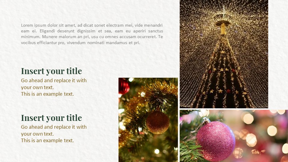 Merry Christmas Google Slides Themes
