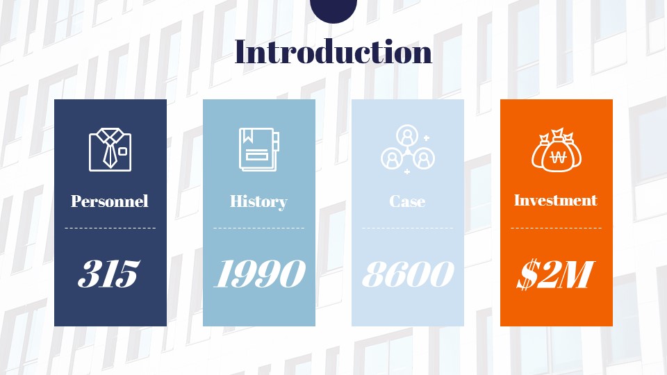 投资者平台 简单的Google幻灯片模板_02