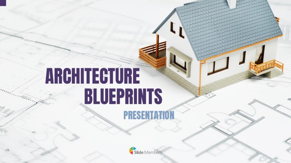 Planos de arquitectura Plantillas PPT de Google_01