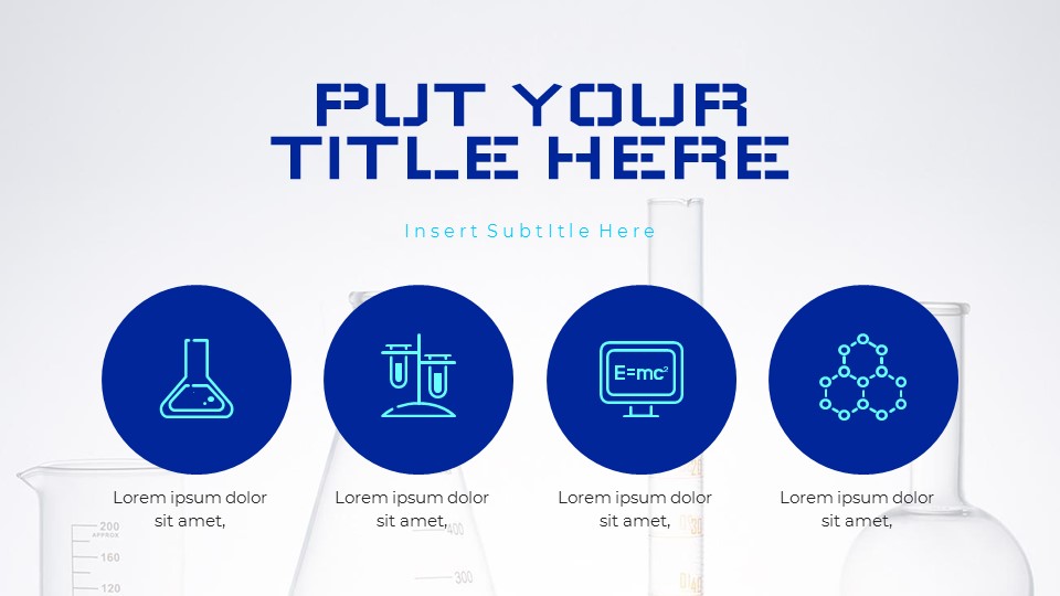Science Lab Presentation Google Slides Templates