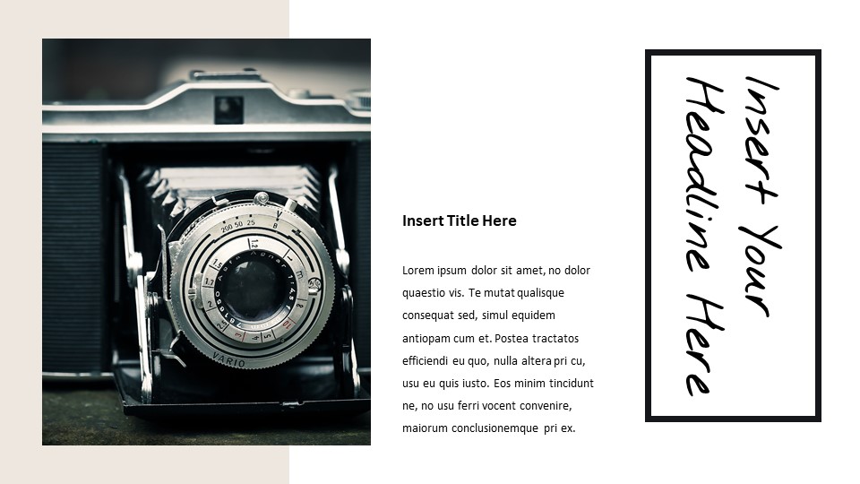 Camera Google Presentation Slides