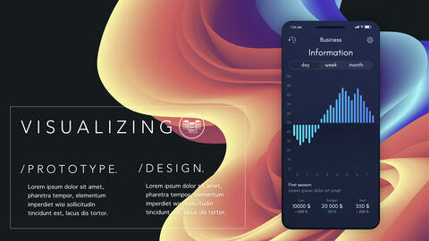 Data UI/UX Analysis Theme Keynote Design