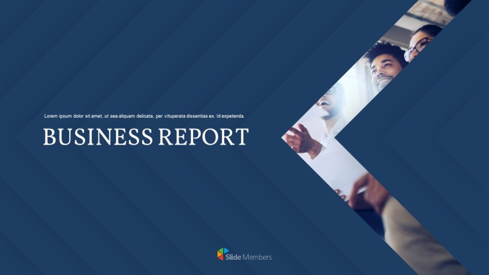 Business Report Easy Slides Design_01