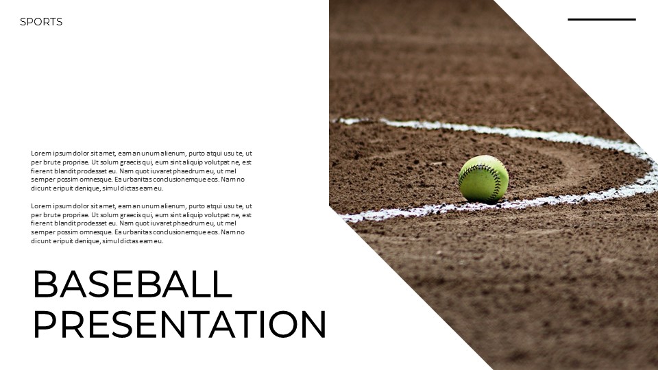 Let’s Play Baseball Game Google Presentation Templates