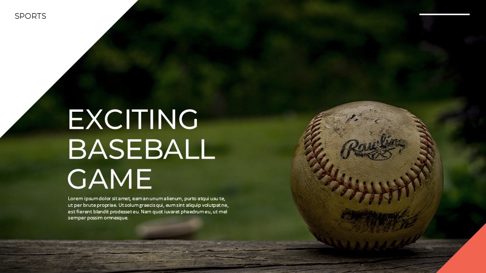 Let’s Play Baseball Game Google Presentation Templates
