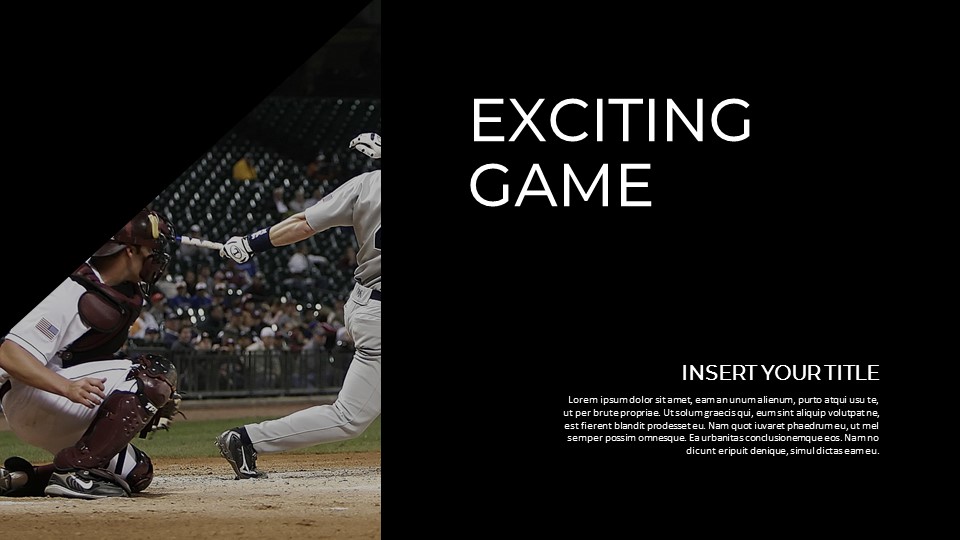 Let’s Play Baseball Game Google Presentation Templates