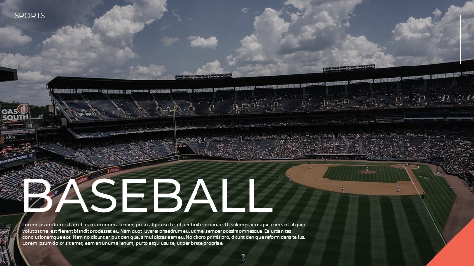 Let’s Play Baseball Game Google Presentation Templates