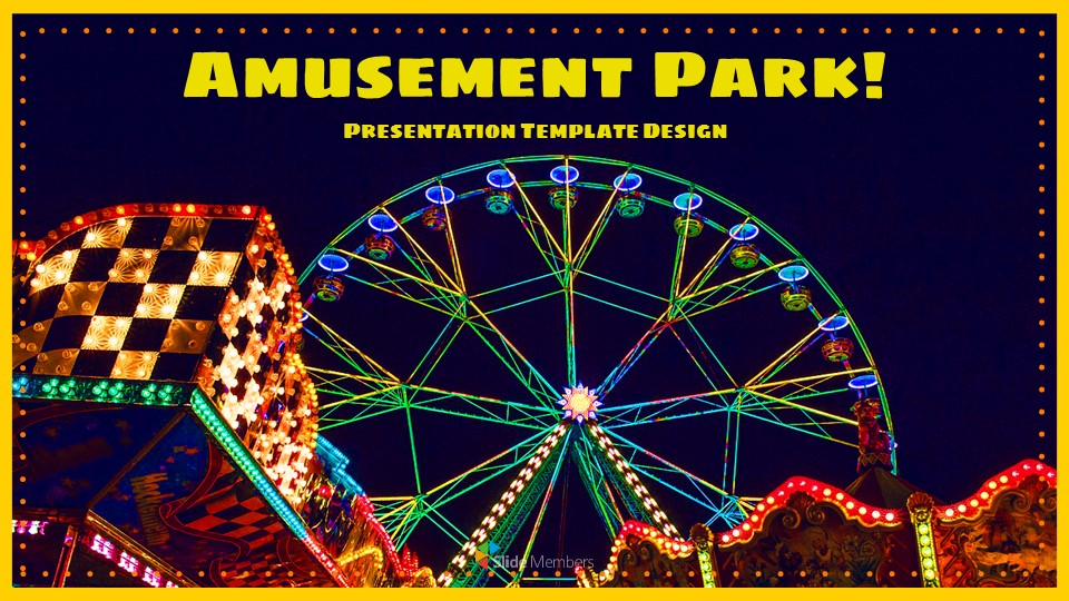 Amusement Park Google Powerpoint Slides Travel Amusement Park Google Powerpoint Slides Travel