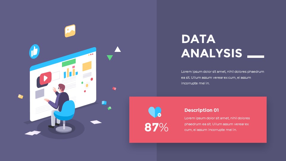 Financial Business Creative Report Google Slides Presentation Templates