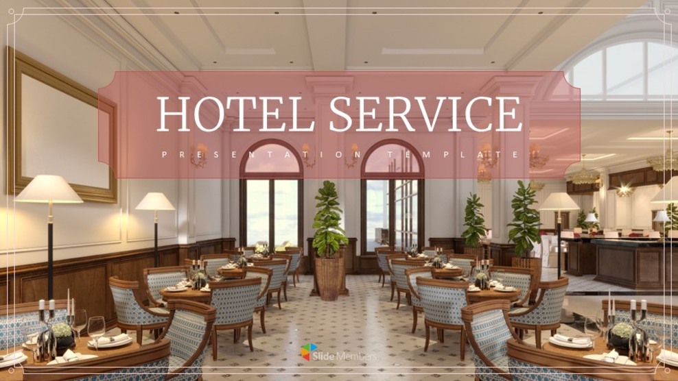 Hotelservice Einfache Google Slides Vorlage_01