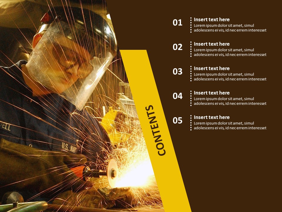 Modelli di diapositive Google Business GRATUITO - Industria del ferro_02