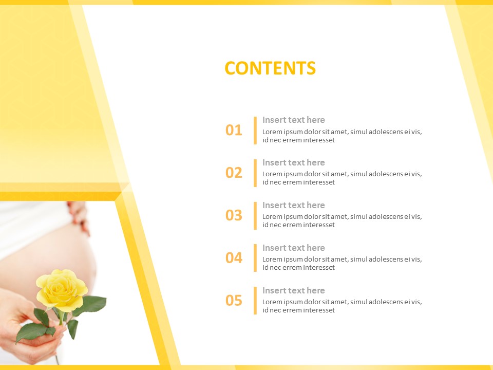 Blessing Pregnancy Google Slides Download Free