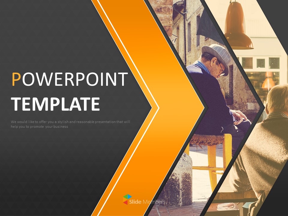 Free Presentation Template Old Age Time