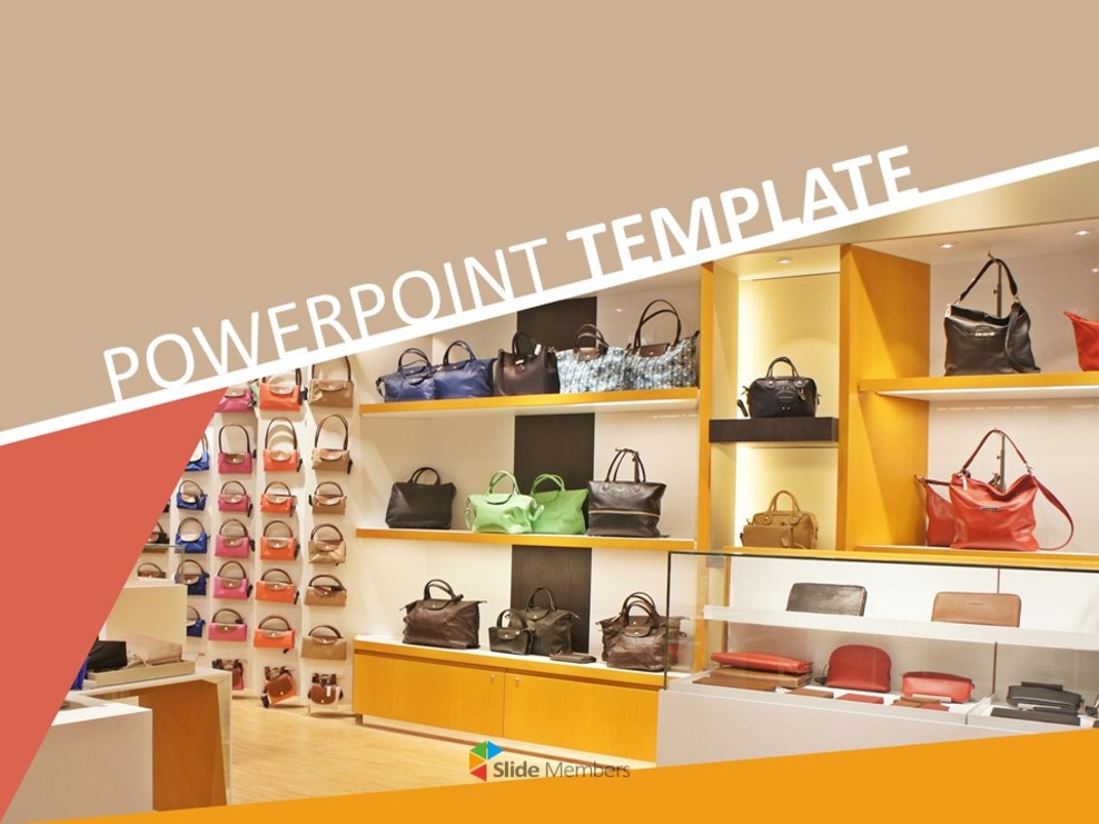 Store Slides Handbag Store - Google Slides Free