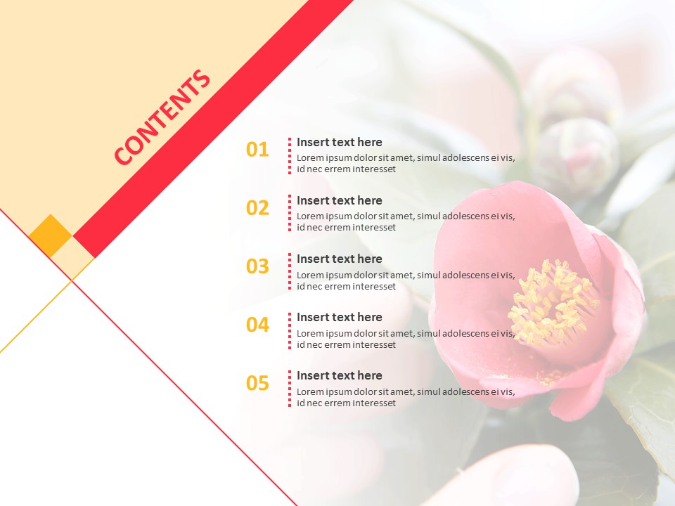 春の香り - プレゼンテーション無料画像グーグルスライド