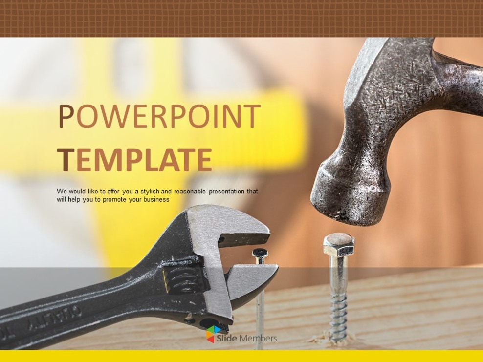 Martello e chiodi - Google Slides Scarica gratis_01