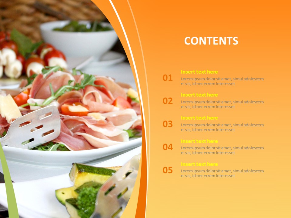Hotel Breakfast - Google Slides Template Free_02