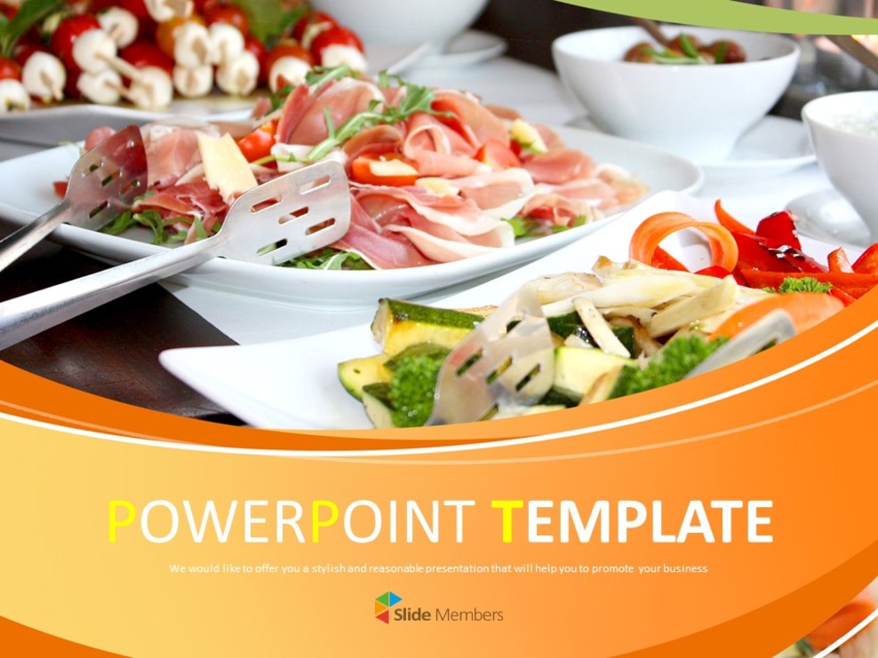 Hotel Breakfast - Google Slides Template Free_01