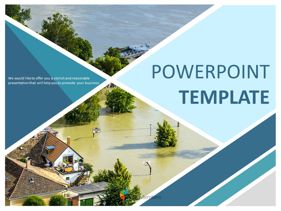 Gratis Inundaci n Por Inundaci n Plantilla De Presentaci n Gratuita