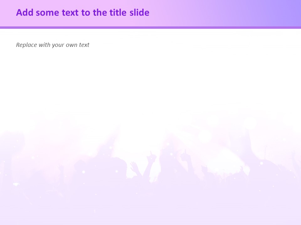 Free Business Google Slides Templates Rock Festival