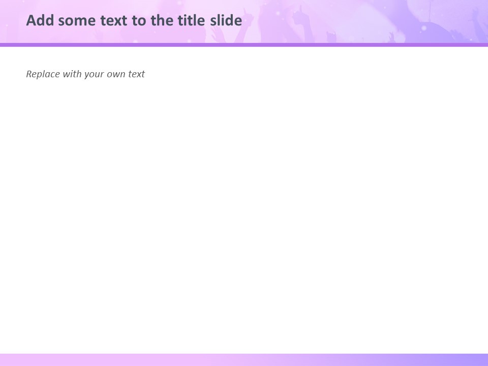 Free Business Google Slides Templates Rock Festival