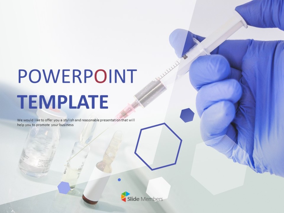 医用注射器 - 谷歌幻灯片模板免费下载_01