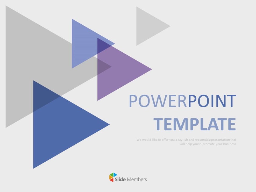 Google Slides Images Free Download Colorful Triangles Looking Like