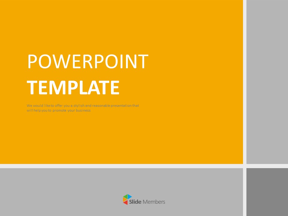 orange powerpoint templates