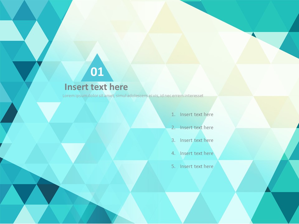 Mint Sparkling Triangle - Google Slides Templates Free Download_03
