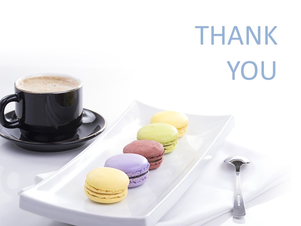 パステルマカロンとお茶 専門家のgoogleスライド無料テンプレート