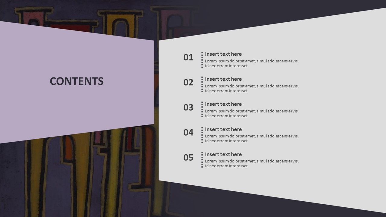 Google Slides Template Free Download Paul Klee La Revolution Des Viaducs