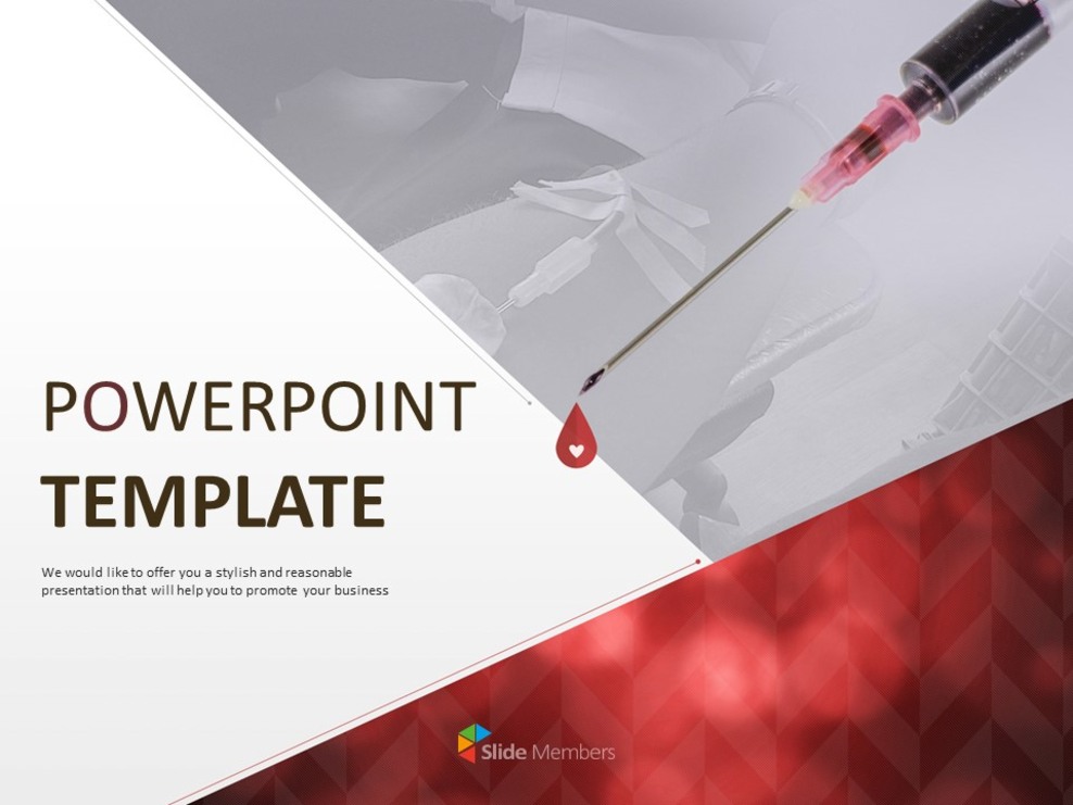 Free Google Slides Template - Blood Donation_01