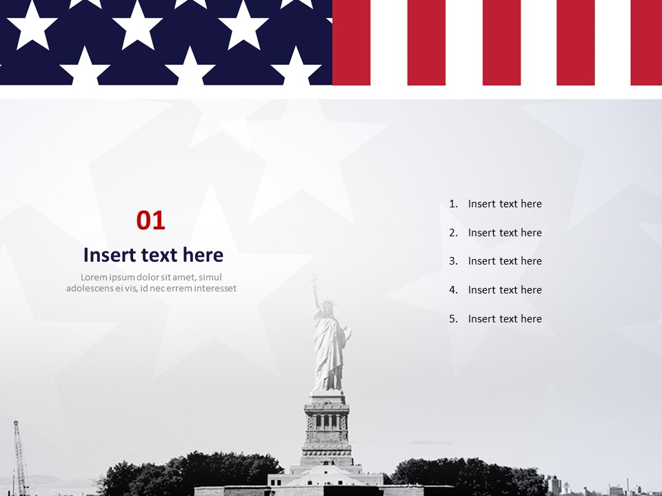 Google Slides Templates Free Download - Statue of Libery in New York_03