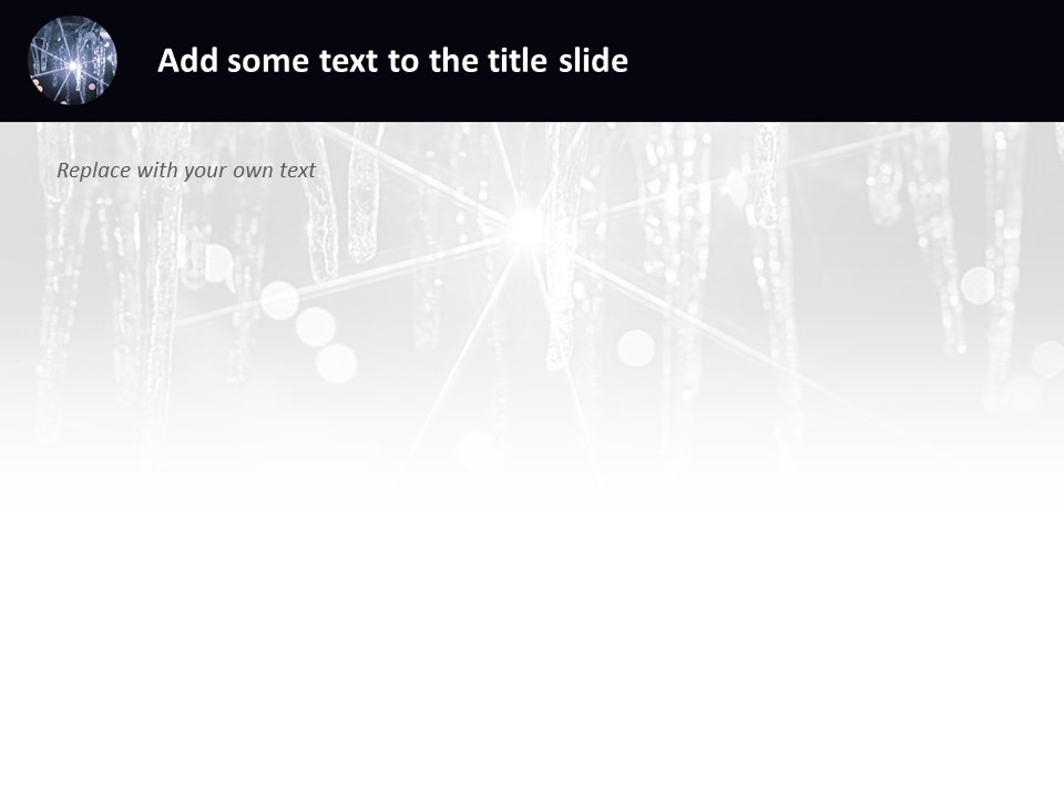 Google Slides Template Free Icicle