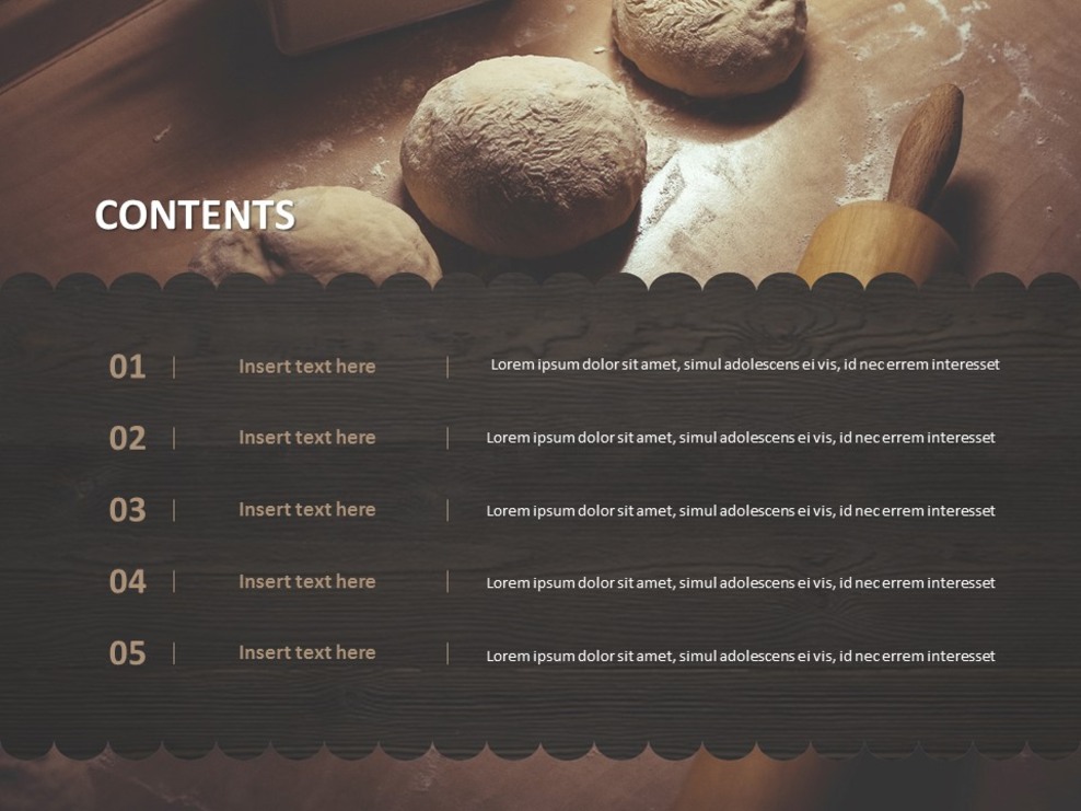 Cake business plan powerpoint presentation image