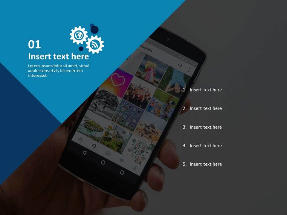 Free Presentation Template - Social MediA World|Google Slides