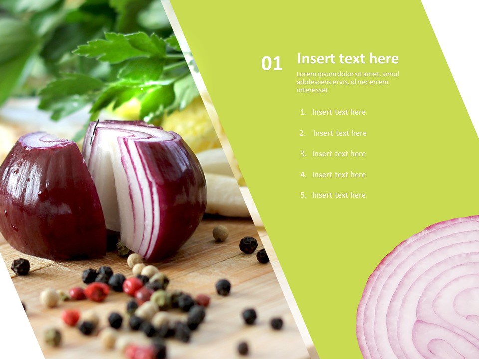 Onion and Bell Peppers - Google Slides Template Free Download_03